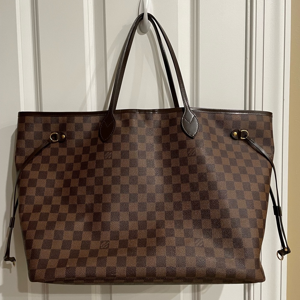 Louis Vuitton Neverfull GM Damier Ebene with receipt - Picture 2 of 16
